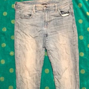 LIGHT denim jeggings (VERY jean like)